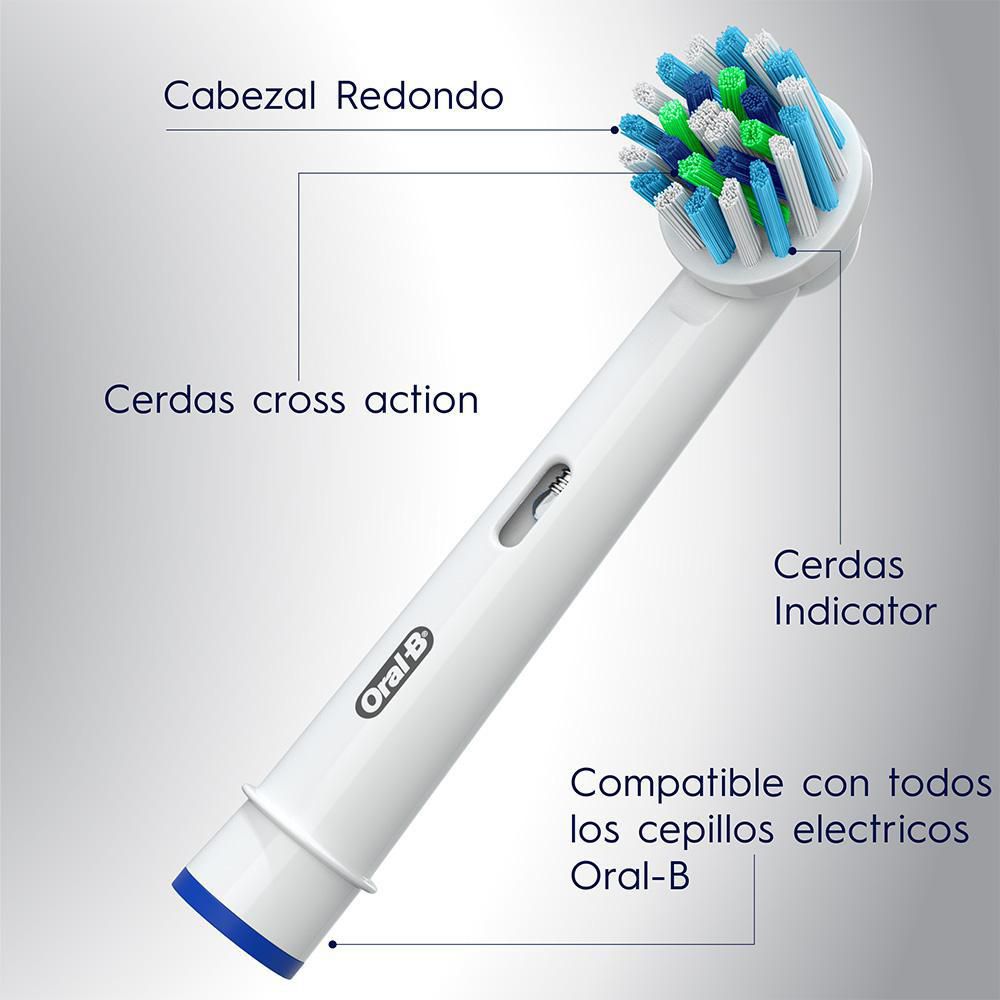 Comprar Cabezales Oral-B Repuesto Para Cepillo Dientes Eléctrico Precisión  Clean - 2Uds