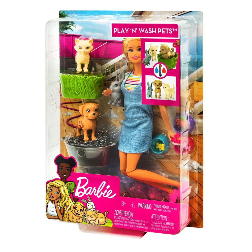 Barbie baño de online mascotas